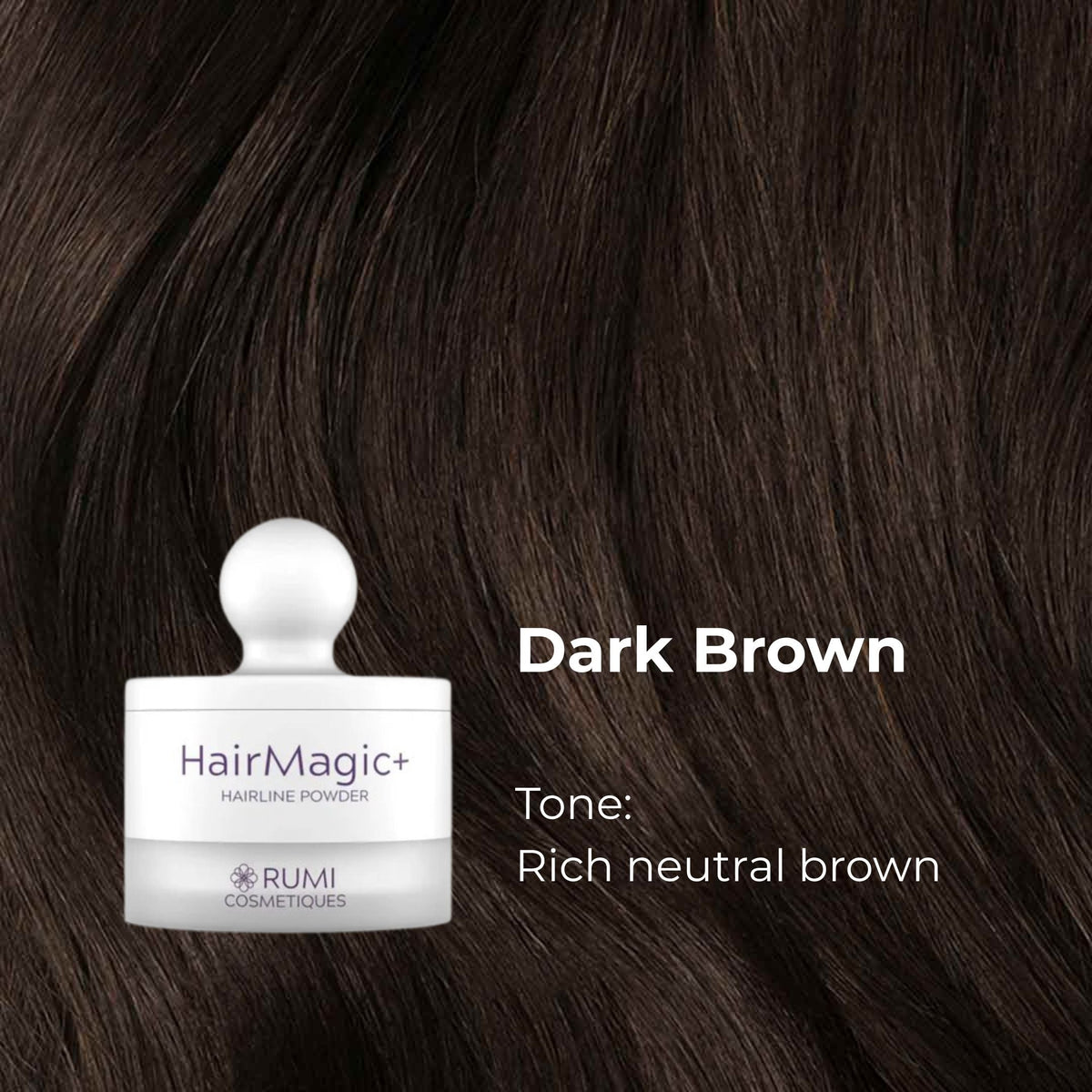HairMagic+ Hairline Powder For Gray Roots