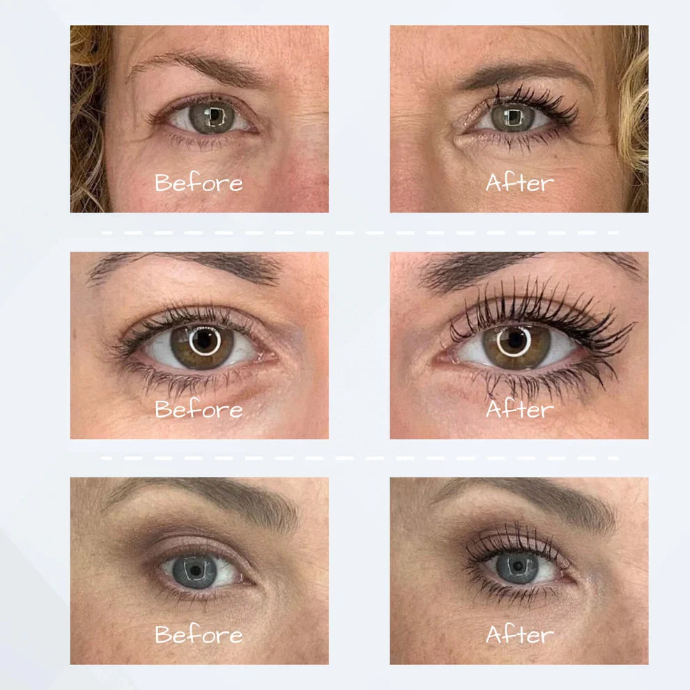 Mascara + Hairline Powder + Brow Gel