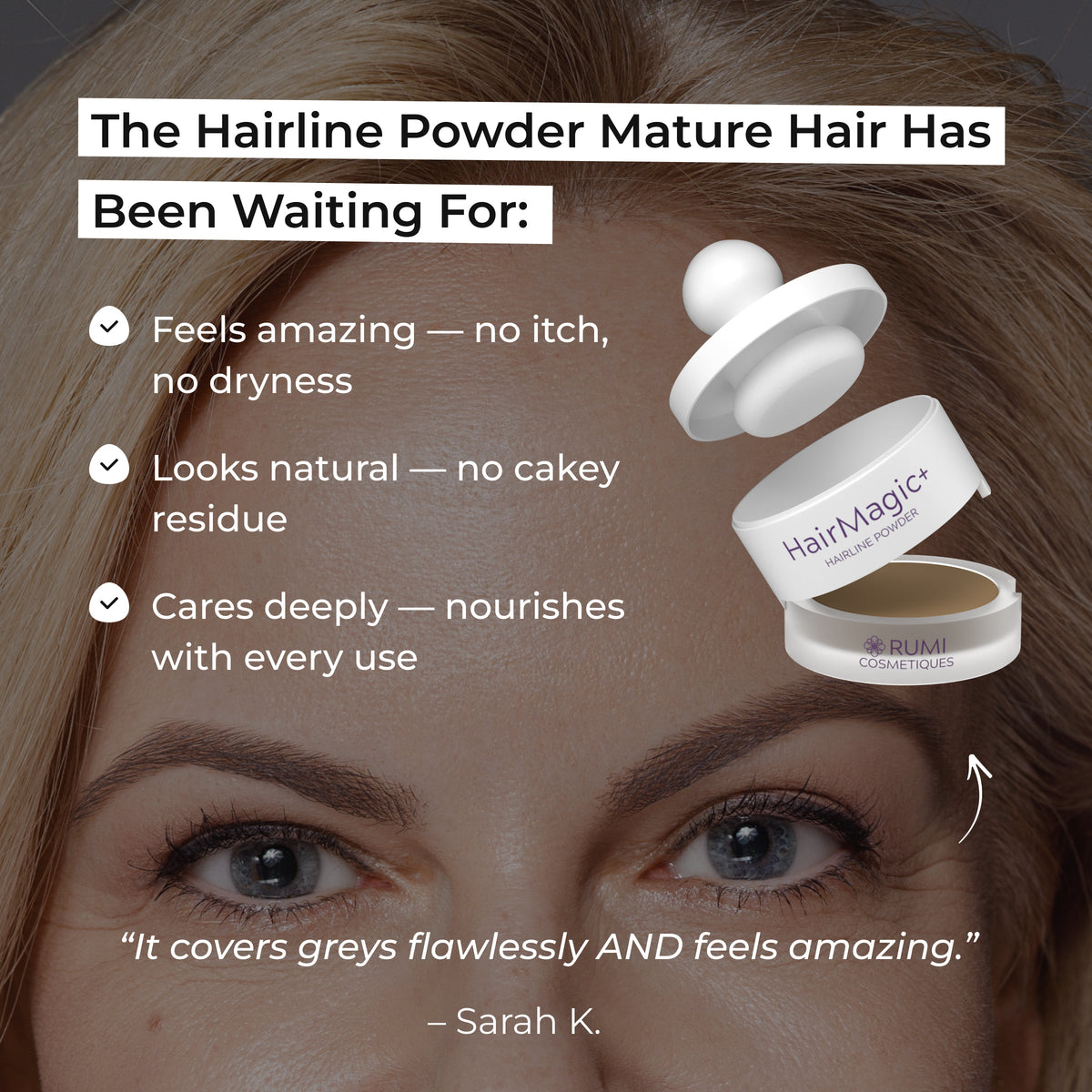 HairMagic+ Hairline Powder