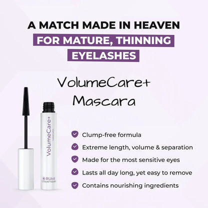 Mascara + Lash Serum + Makeup Remover