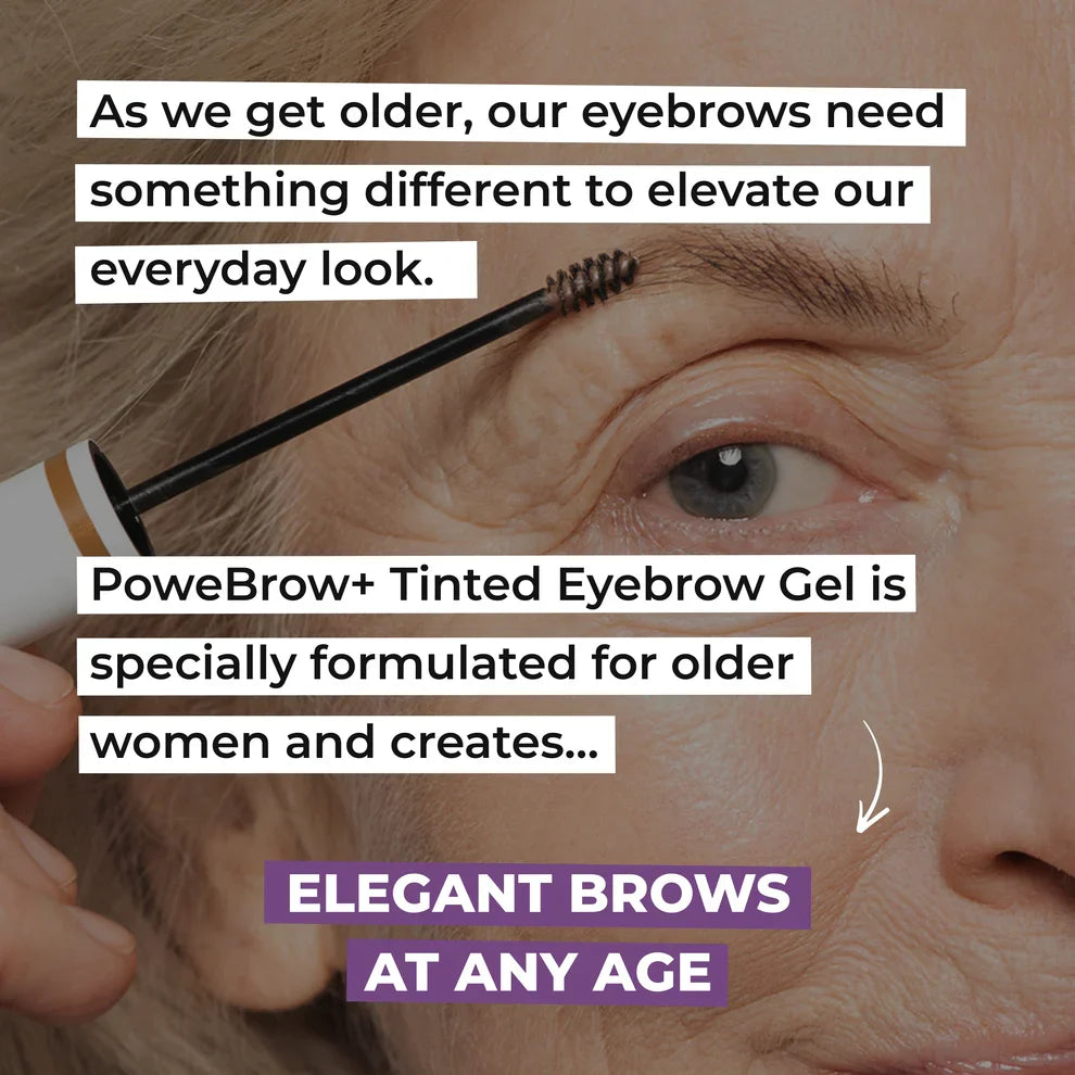 Mascara + Hairline Powder + Brow Gel