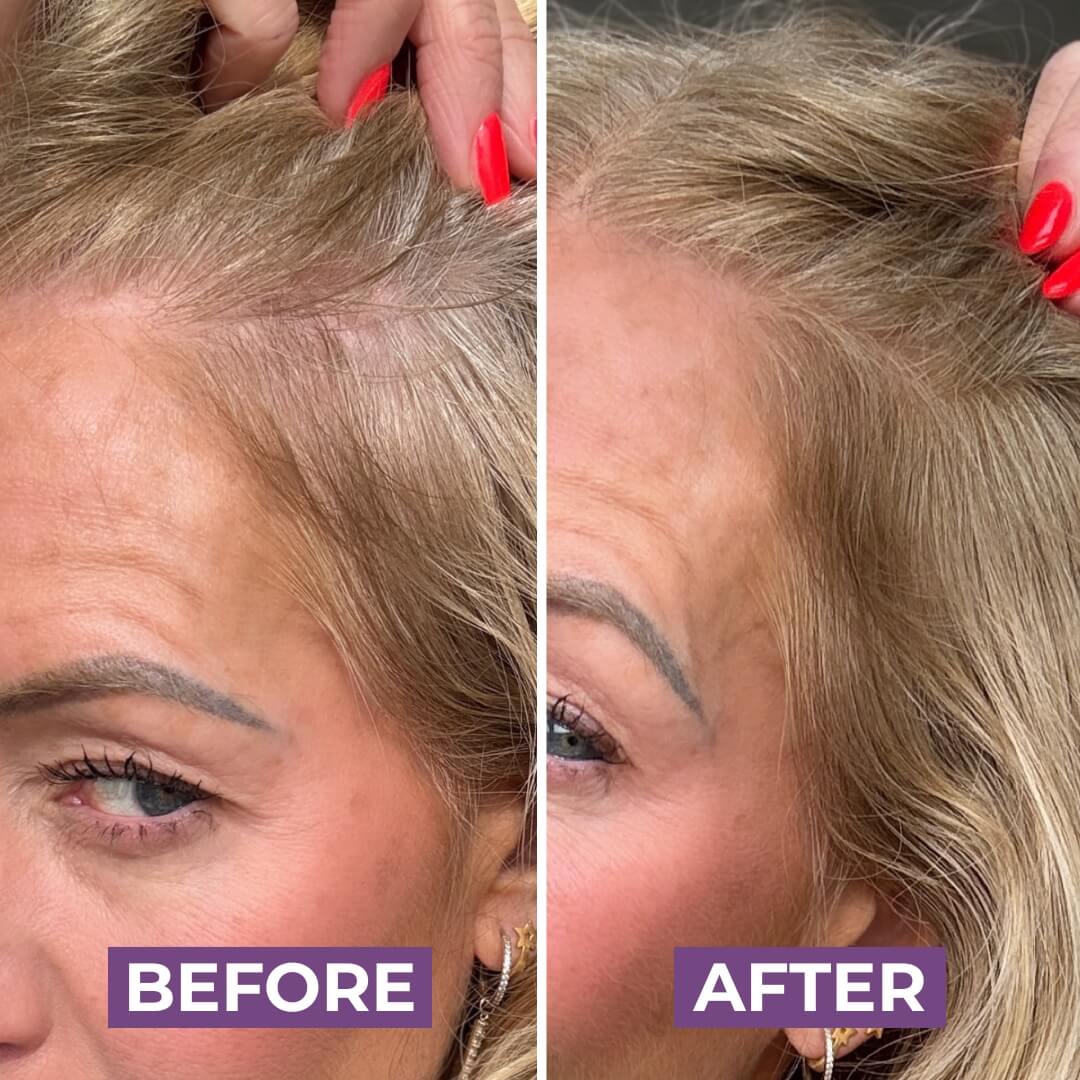 Mascara + Hairline Powder + Brow Gel