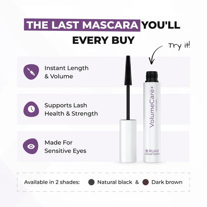 Mascara + Eyeliner + Hairline Powder