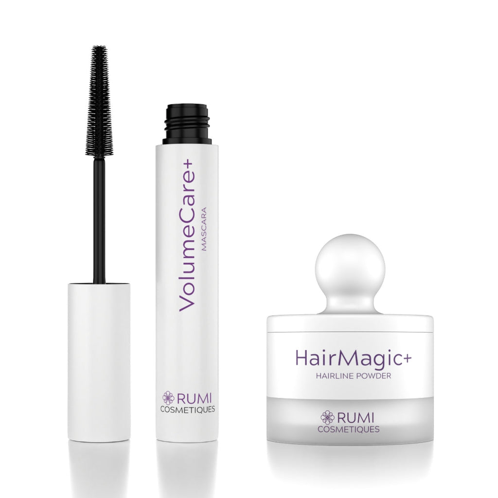 Mascara + Hairline Powder