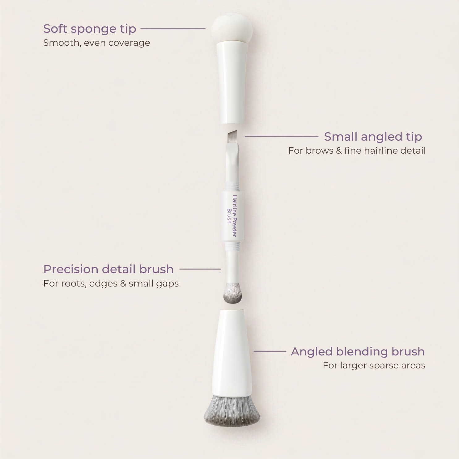 Hairline Powder 4-in-1 Brush