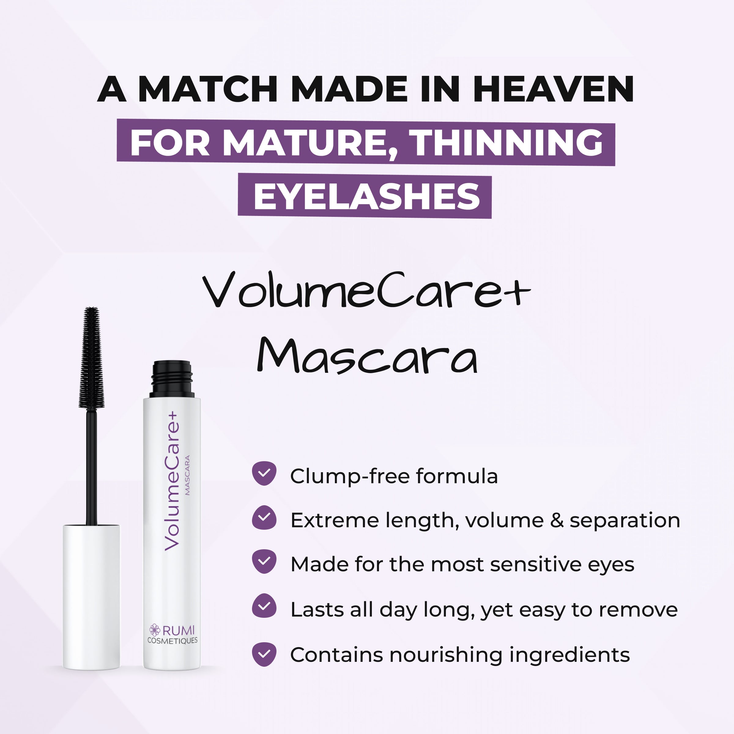 2x VolumeCare+ Mascara