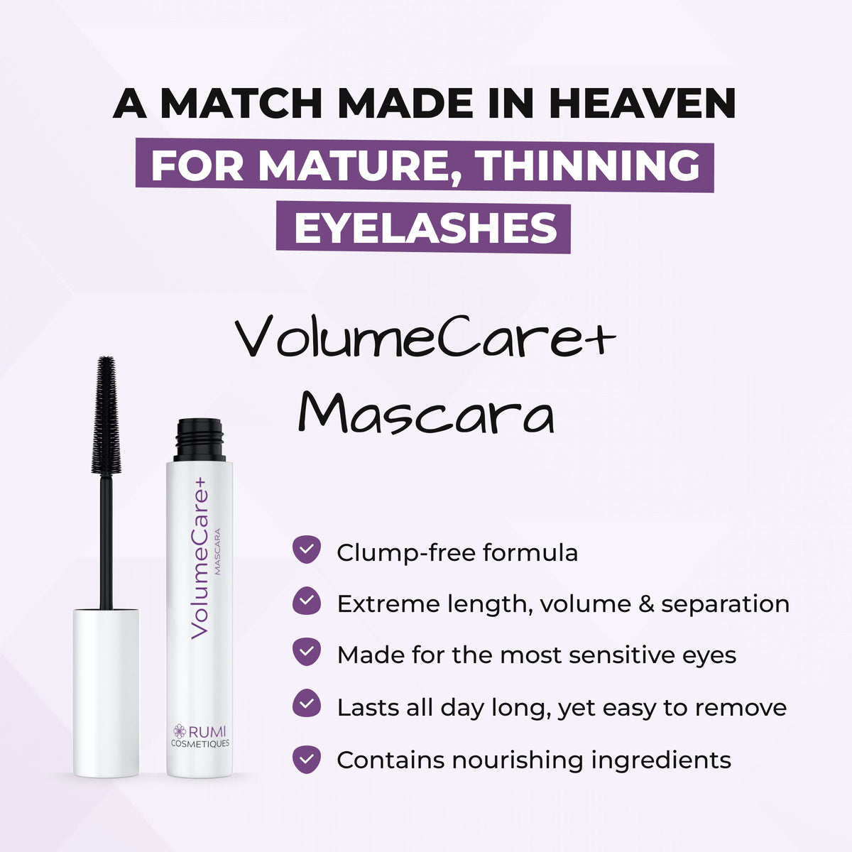 VolumeCare+ – The Mascara That Works